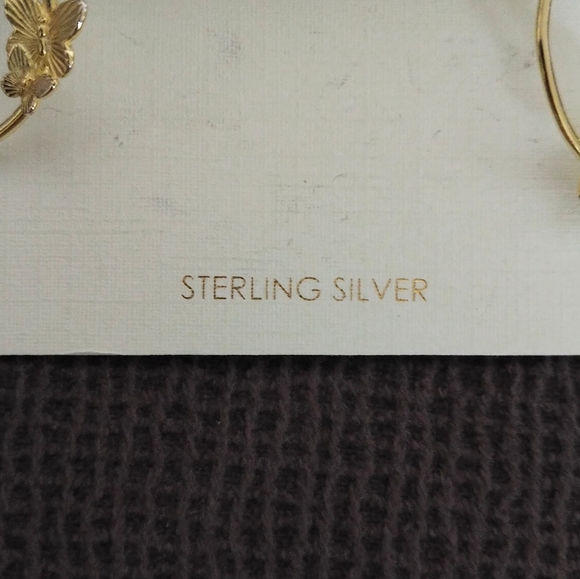 isabella m. Open Circle Butterflies🦋 Earrings - Picture 11 of 14